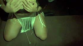 Your favorite goth girl with a big ass relaxes alone