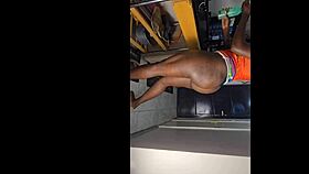 Ebony queen with big ass teases you so good, want more?