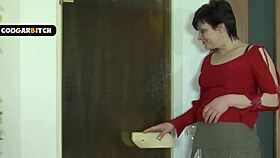 i got caugh in the shower an she fucked me hard swallowin all my cum