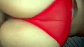 This latina amateur has such a nice ass, homemade with natural tits and mommy appeal