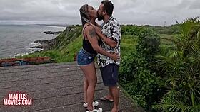 Aventura Do Casal Mattos - Putaria Na Praia Grelona Da Anne Foda Molhada E Gozada Surpresa