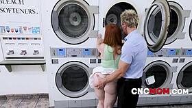 Freeuse fun at the laundromat with these milfs.