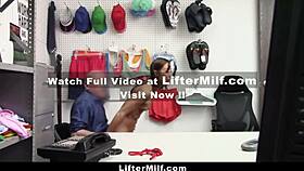 Shoplifter receives strict cavity search from mall guard