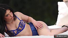 Brunette Teen 18+ Hottie Enjoys Heart Shaped Sex Toy in Ass and Butt Licked