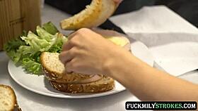 fuckmilystrokes com - freya and naudi prep seductive outfits for college party