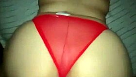 This latina amateur has such a nice ass, homemade with natural tits and mommy appeal