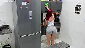 Latina Maid Anal Assfucking Voyeur