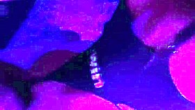 Skinny Model Poses In Stockings All Day Long