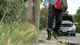 Huge Tits Cheating Wife Anal Fucked In Rough Bondage Submission