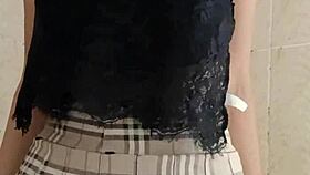 college girl masturbates in the shower and gets caught teen 18+18