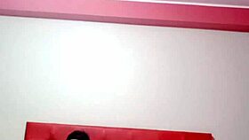 latina babe sinks cock in delicious study poses