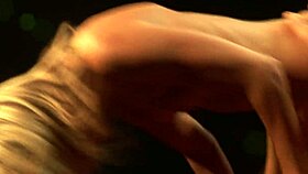 Intense pussy pounding for sexy blonde in leather boots!