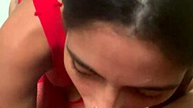 My Latin Girlfriend Sucks Cock Hard