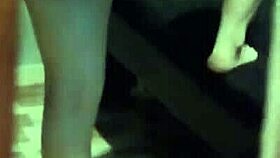 Spying on a Latina woman who discovers me and asks for sex