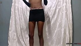 18 Year Old Ebony Getting Fucked Pt1