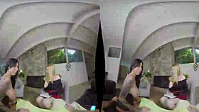 Lily Lane And Anna Kelly Host An Exciting House Warming Milf Threesome!