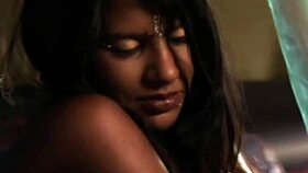 sensual dancer performs graceful moves