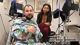 minnie roses face gets blasted with cum after blowjob