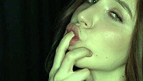 young erica mori shows anal gape and takes huge dick