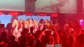 do these pornstars rip clothes for thong striptease?