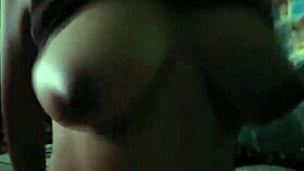 i moan loudly while riding with big tits