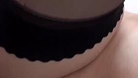 Brunette Babe BJ and ANAL in Restroom