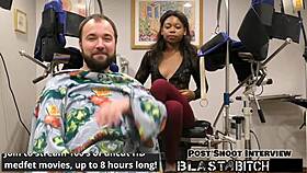 minnie roses face gets blasted with cum after blowjob