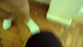 Wow, she sucks my cock before school!