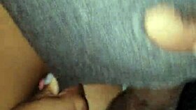 Intense Sloppy Blowjob On Patio