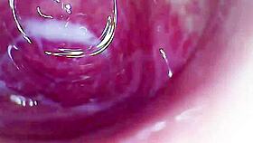 camera inside my creamy juicy pussy until i cum