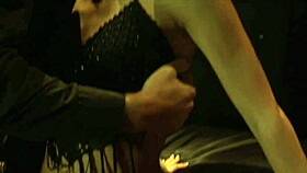 Intense pussy pounding for sexy blonde in leather boots!