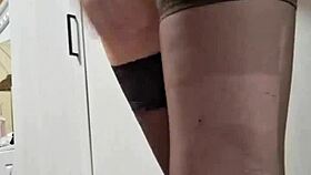 Teen Elza Kom Gags On Deepthroat!