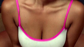 kya tropic has the hook up thanks to her big tits