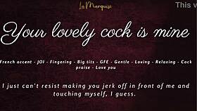 Your lovely cock is mine - joi asmr gfe french accent 😘
