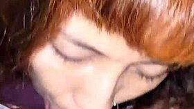 She sucks me before the anal fuck