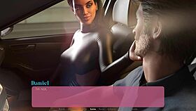 My big milf is sucking my dick in the bathroom