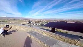 Outdoor Public Blowjob In Cave With Monster Cock Cumshot