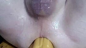 i stretch my ass with huge dildos