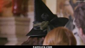 Big Bad Wolf Stepdads Hunger For Sex Is Satisfied By Little 18+ Red Riding Hoods Pussy - Famsuck