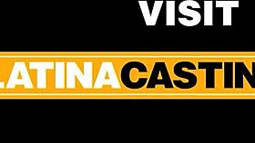 Big tits colombian babe gets banged rough on the casting couch!