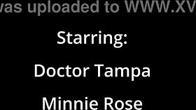 minnie roses face gets blasted with cum after blowjob