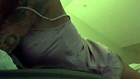 Pink Satin Leads to Intense Orgasm