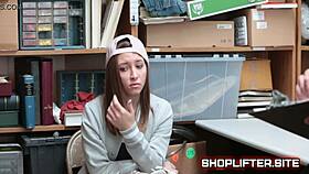 young black teen caught shoplifting and gets blackmailed