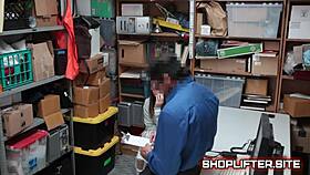 young black teen caught shoplifting and gets blackmailed