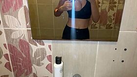 watch me piss in the public toilet up close