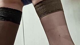 Teen Elza Kom Gags On Deepthroat!