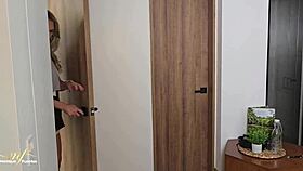 my stepson catches me masturbating with his microphones - monique fuentes & max betancur