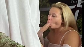 Big Cock Ghost Fucks Colombian Blonde With Big Tits And Big Ass Outdoors Cum In Mouth Karen Sleent