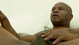 i pay my lawyer's fees in this way with a beautiful homemade glamorous romantic interracial interview session