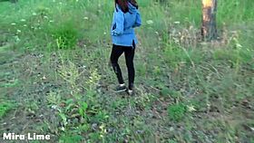 we fuck in the forest, people don't see us?